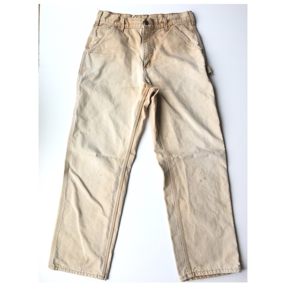 beige dungarees mens